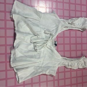 La Hearts white Sleeveless Top